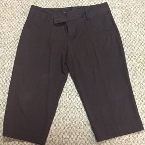 Maurice’s brown dress capri pant